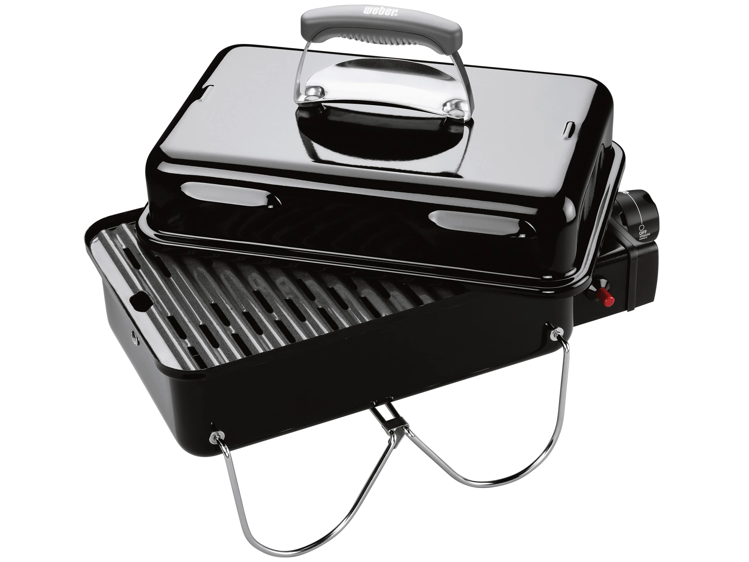 Weber Gasgrill Go-Anywhere 1 Brenner Schwarz