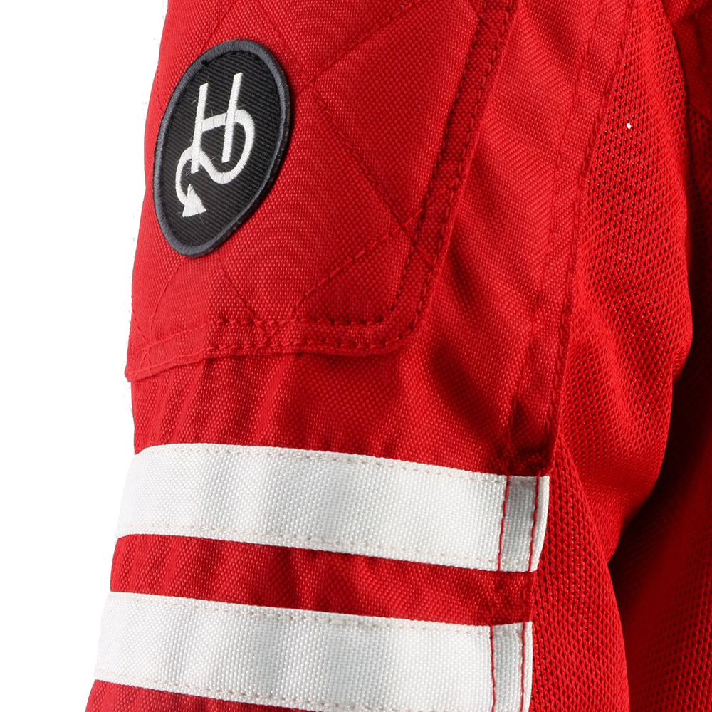 Helstons - Blouson femme KS 50 Air Rouge / Blanc