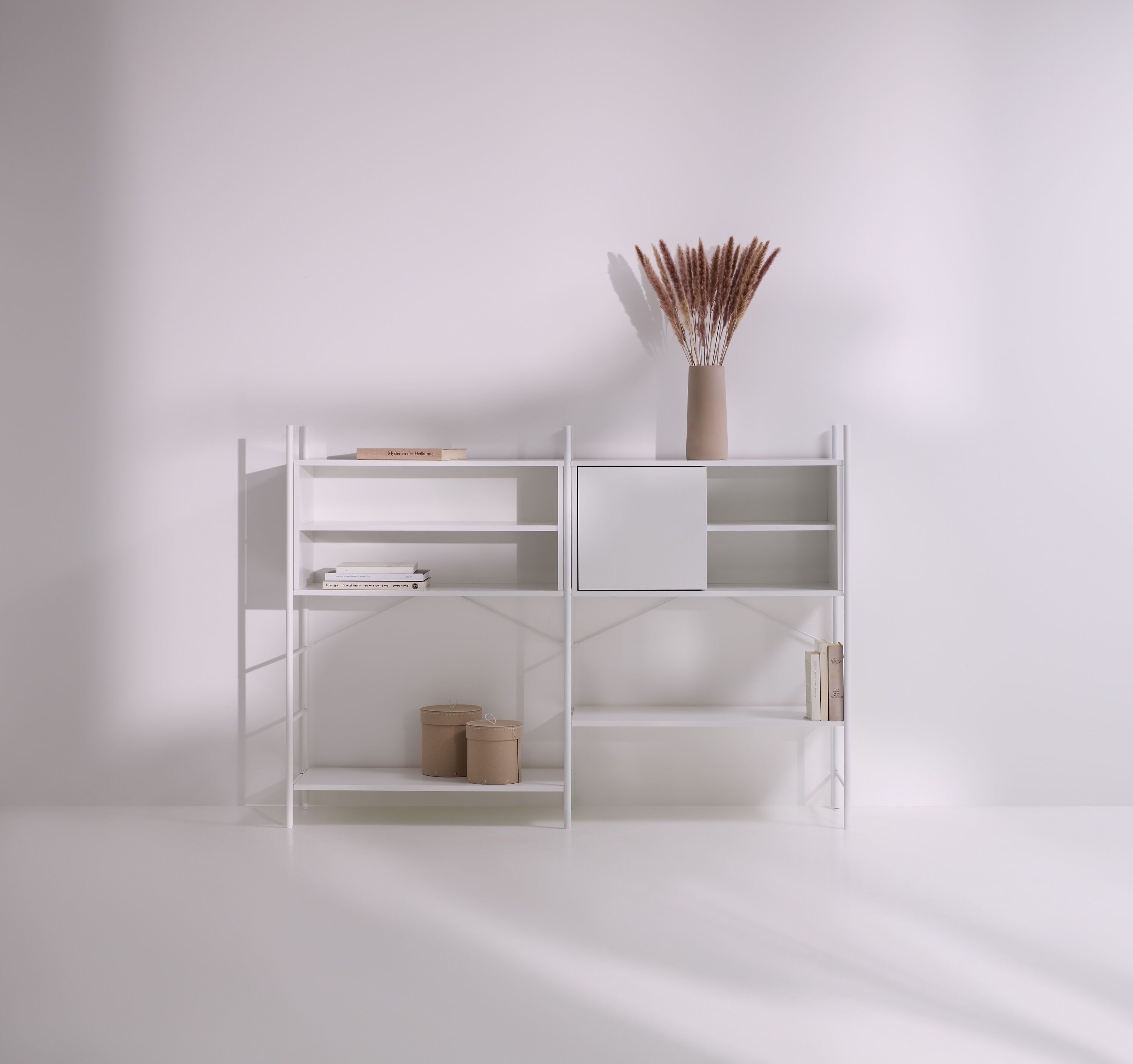 MILO Vase - Beige / H: 20.0 cm