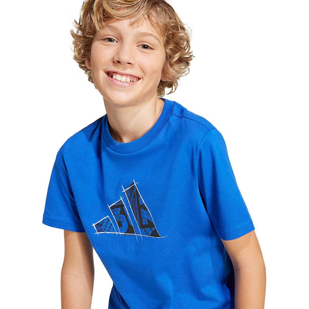 adidas Codes Fotoreal Logo Graphic T-Shirt Kinder team royal blue