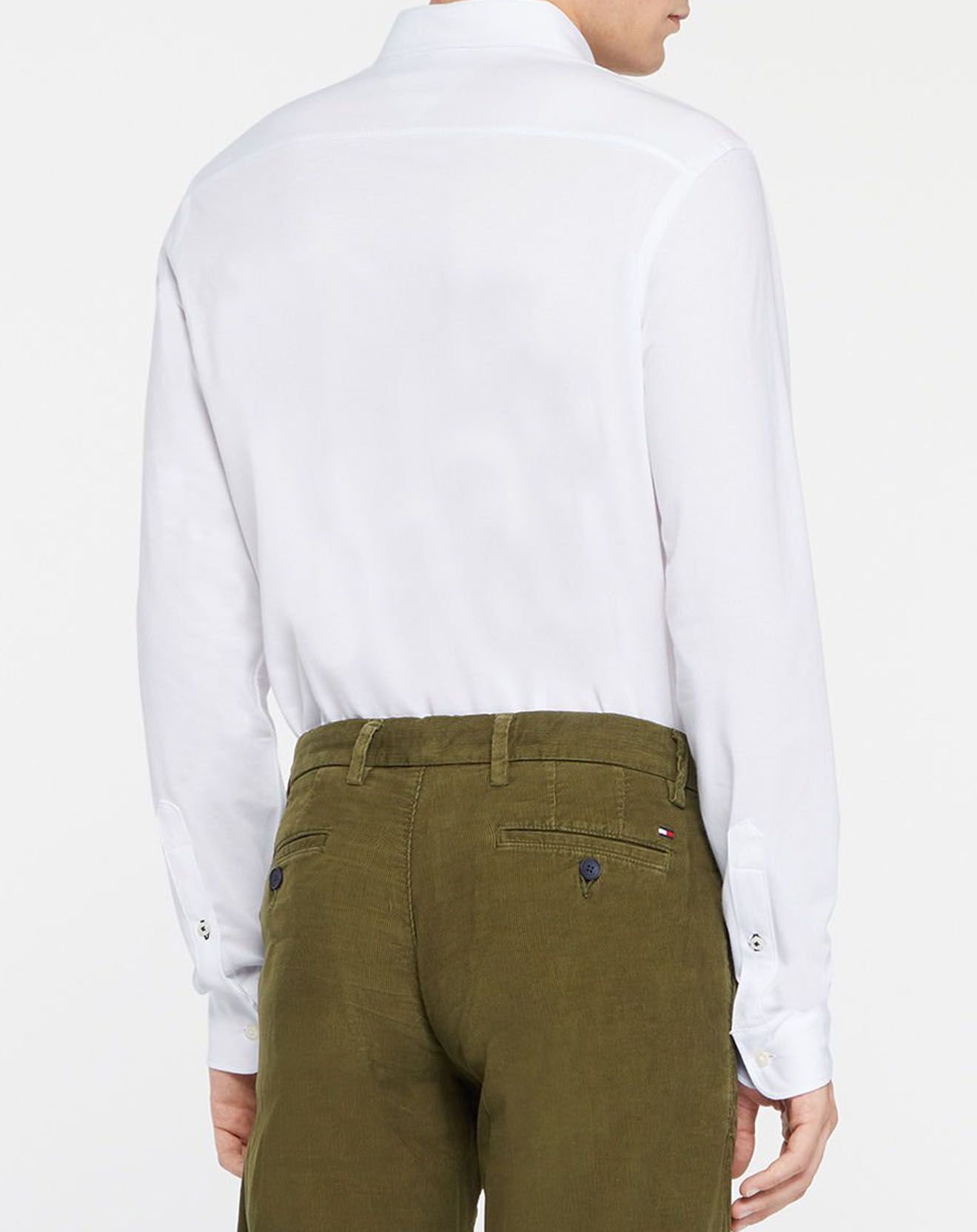 Tommy Hilfiger Chemise Slim 1985 Solid blanche