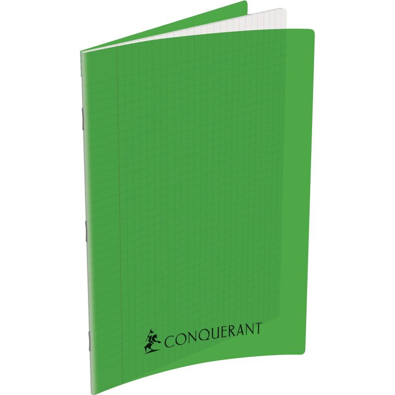 Cahier Conquerant 7 Agrafe 210X297 192P 70G Seyes Polypro