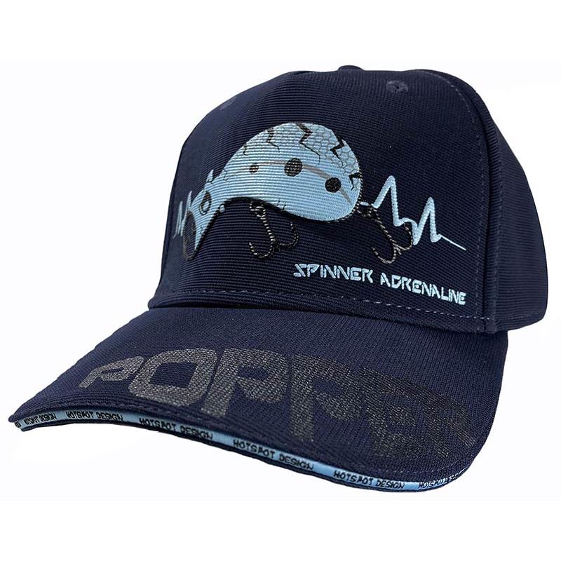 Casquette Homme Hot Spot Design Cap Popper - Bleu