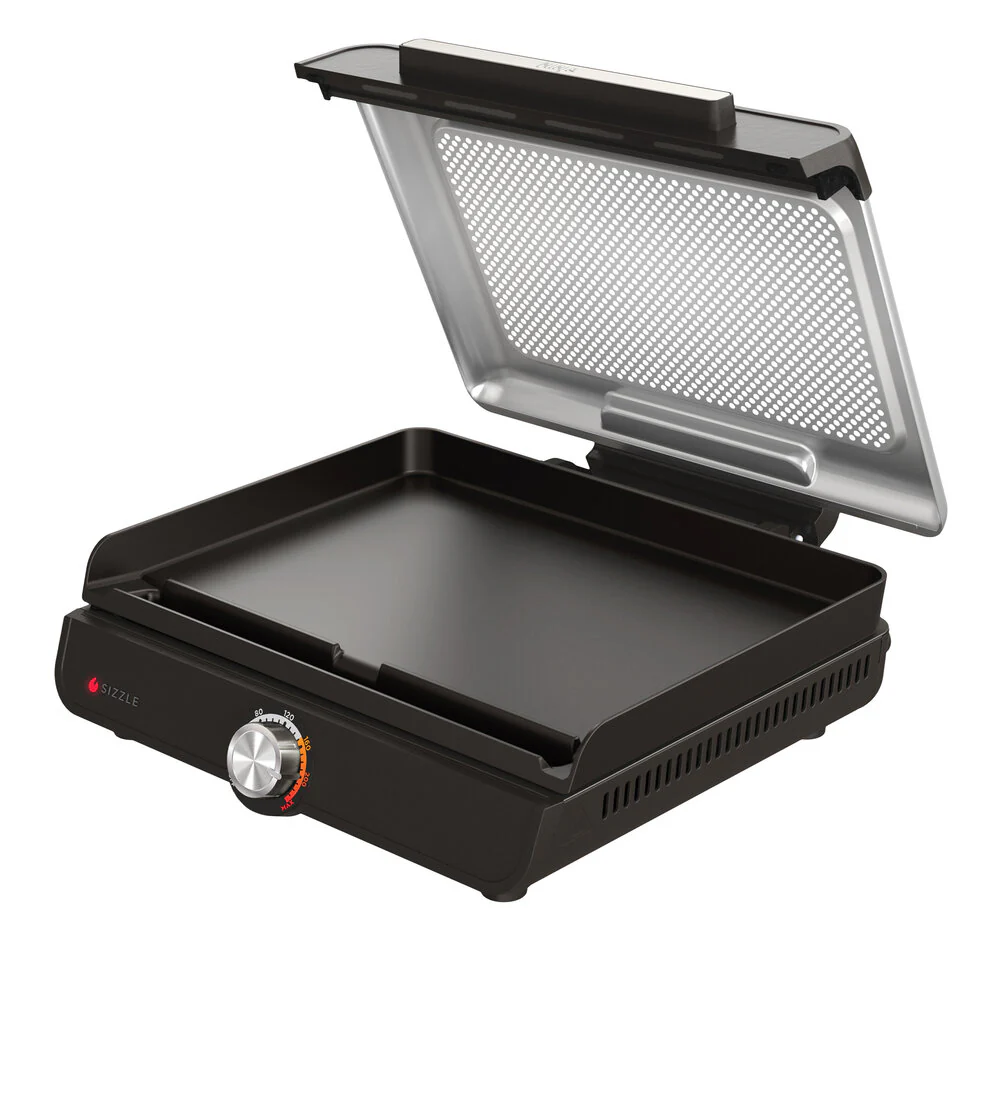 Ninja  Sizzle Flat Plate & indendørs grill - sort