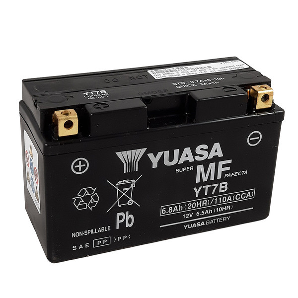 Yuasa - Batterie YT7B-BS SLA AGM