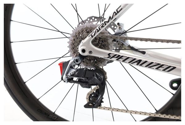 Produit reconditionné · Specialized Tarmac SL6 S-Works Carbone AXS 12V · Blanc / Vélo de route / Specialized | Très bon état