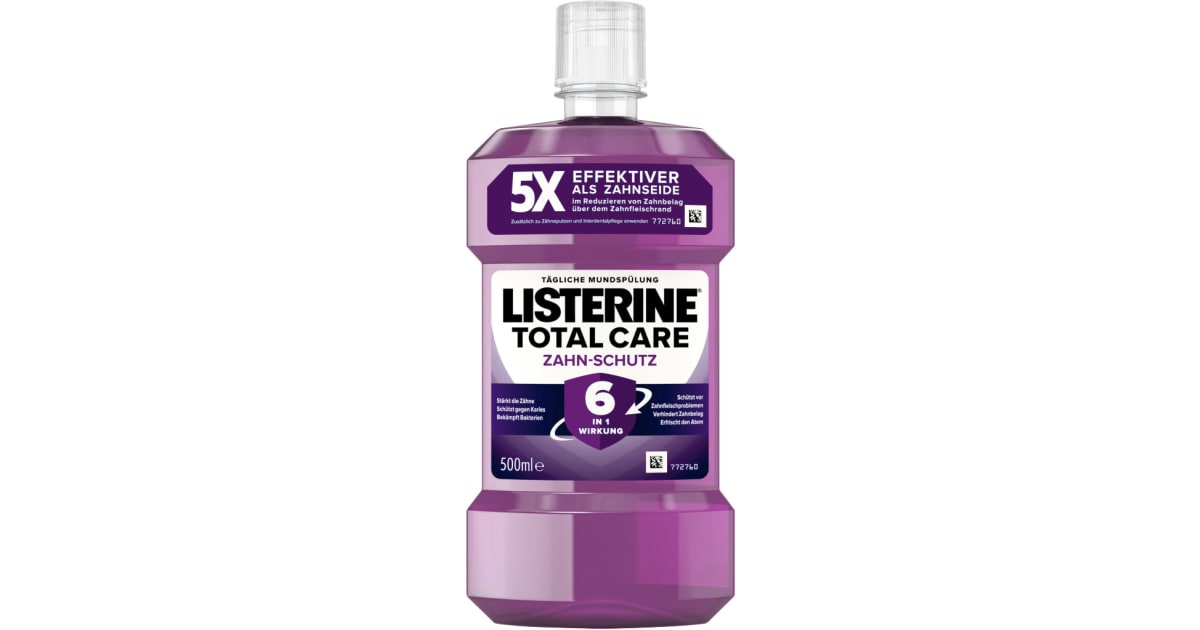 LISTERINE Mundspülung Total Care Clean Mint