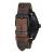 Nixon The Bullet Leather Black / Silver / Brown A4732358