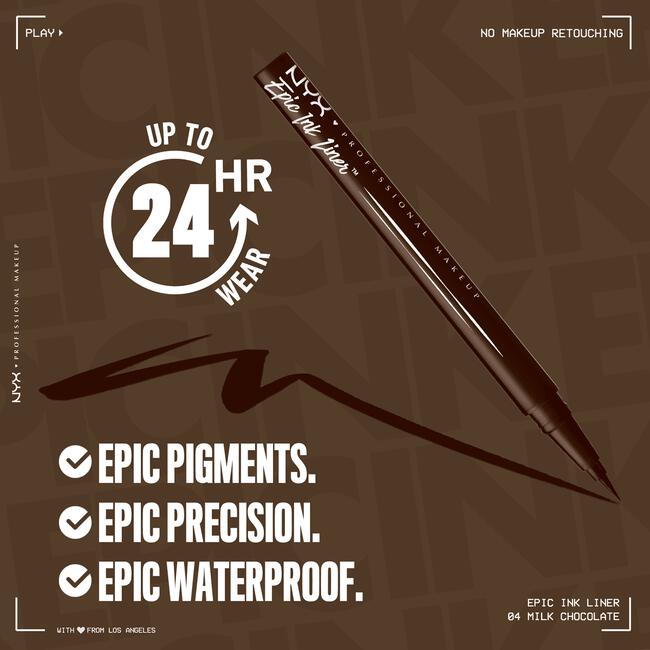 NYX Epic Ink Liner Milk Chocolate