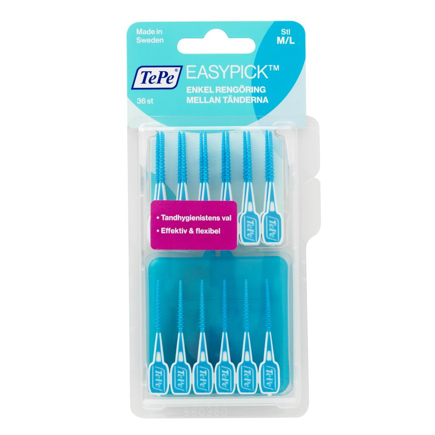 Tepe Easypick M/L Turkis 36 stk