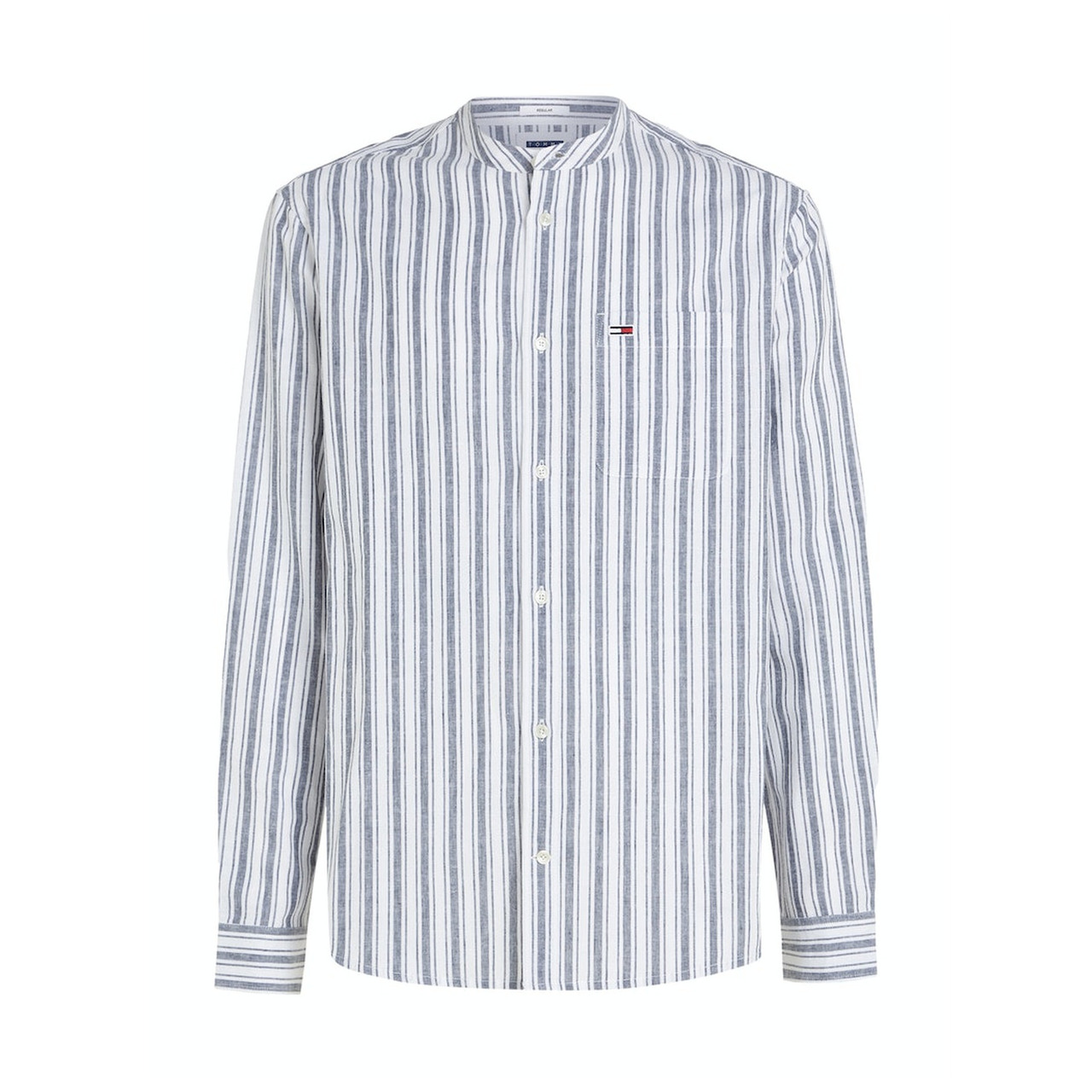 Tommy Jeans TJM MAO STRIPE LINEN BLEND SHI