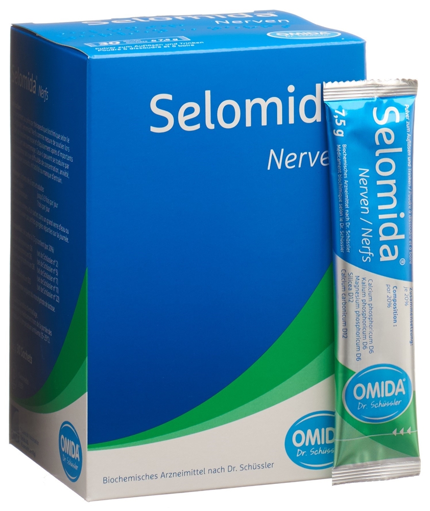 SELOMIDA Nerven Plv Btl 7.5 g