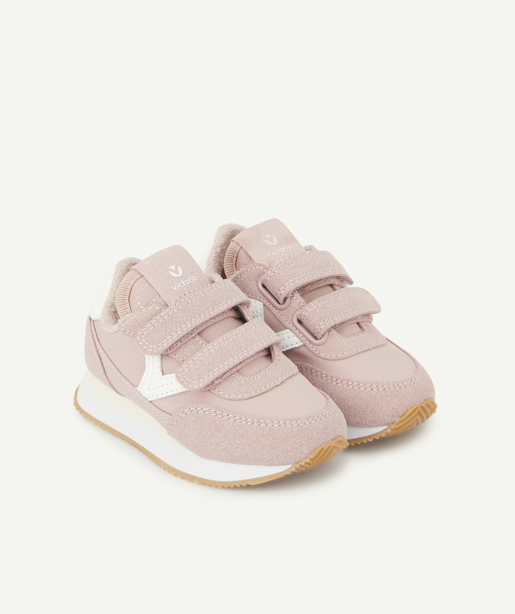 VICTORIALA PAIRE DE BASKETS ROSE BÉBÉ FILLE