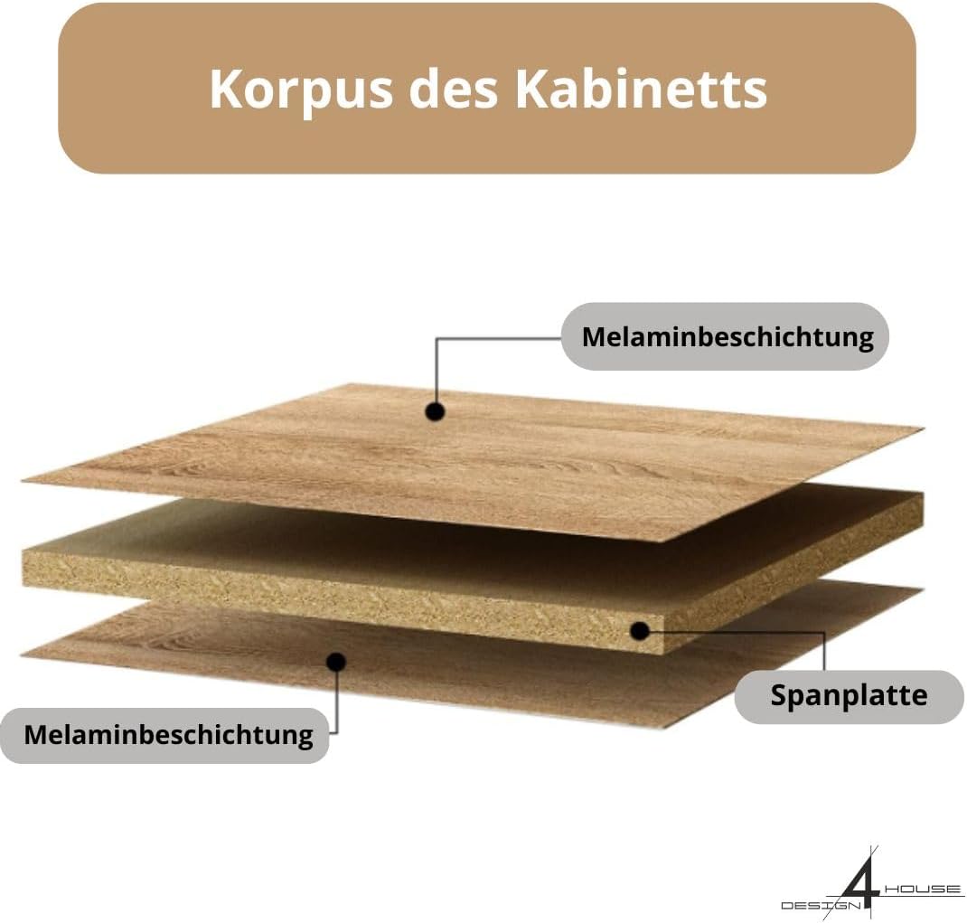 4housedesign® TV Board Lowboard Hängend | Fernsehschrank tv Sideboard Wohnzimmer | Lowboard Wohnzimmer fernsehregal tv Board Hängend tv Shrank tv 55 Zoll - TV Lowboard Schwarz Mat 120cm