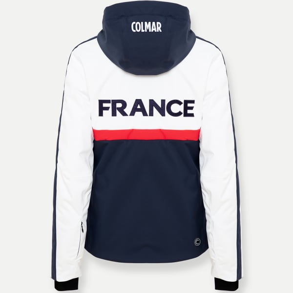 Veste de ski COLMAR 1VC LADIES JACKET REPLICA WHITE-BLUE BLACK-BRI