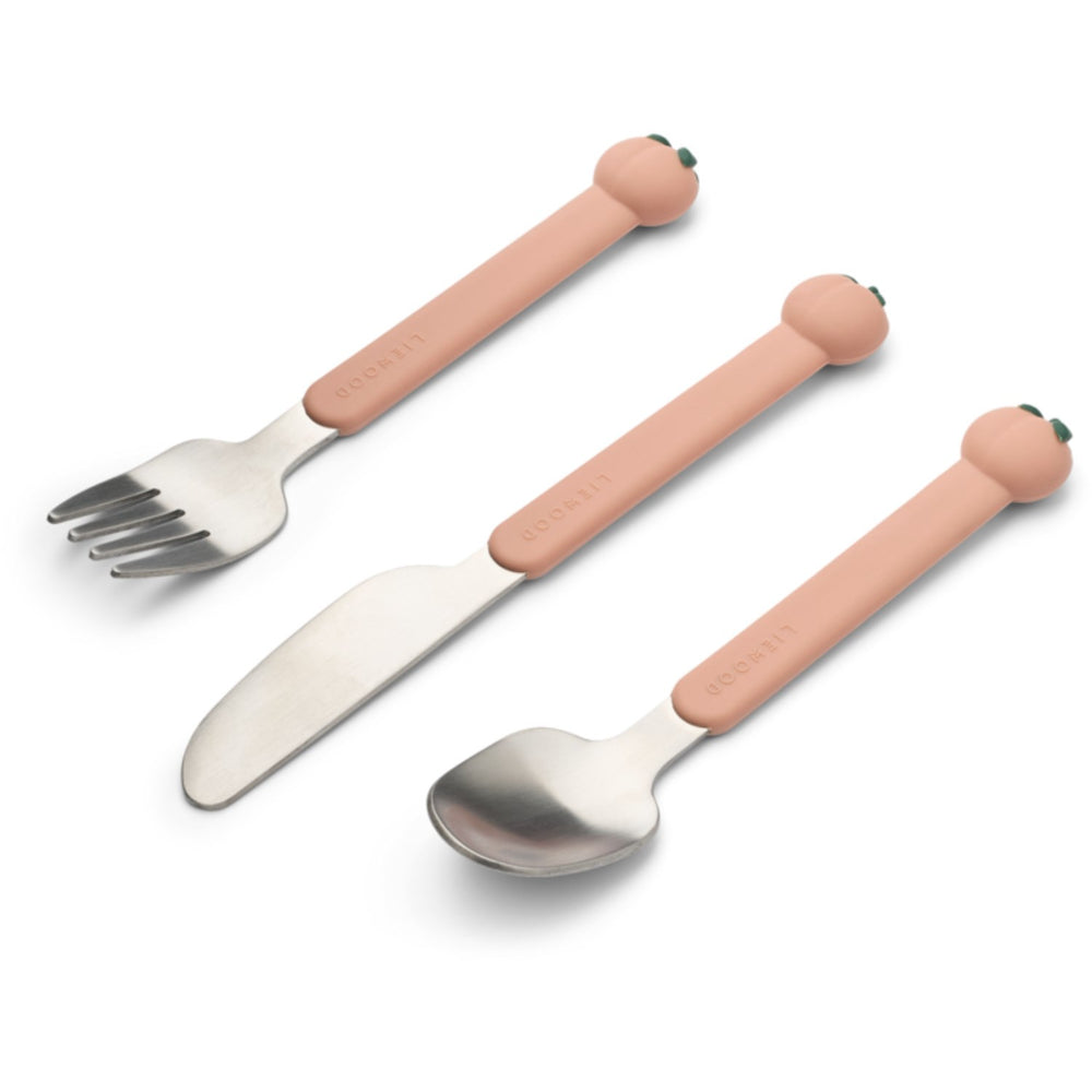Køb LIEWOOD Peach / Pale Tuscany Multi Mix Tove Peach Bestik Sæt