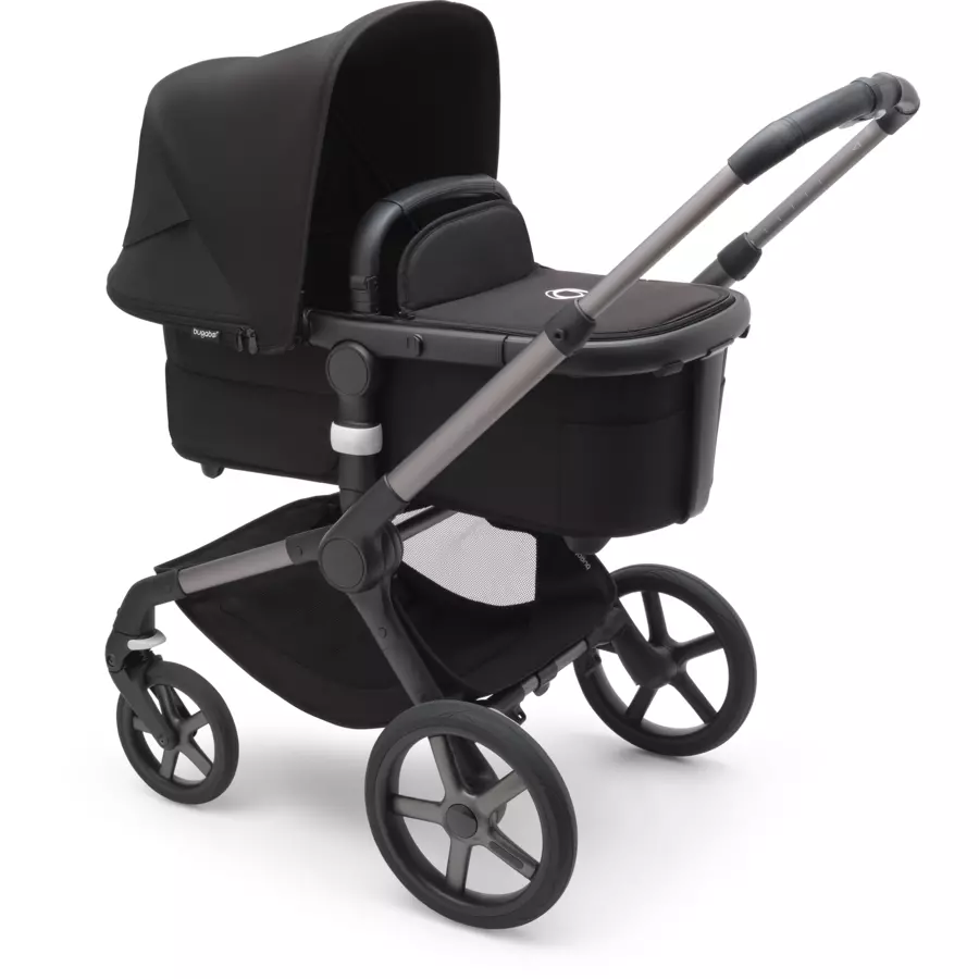 bugaboo Kombikinderwagen Fox 5 Starter Set GraphiteMidnight Black
