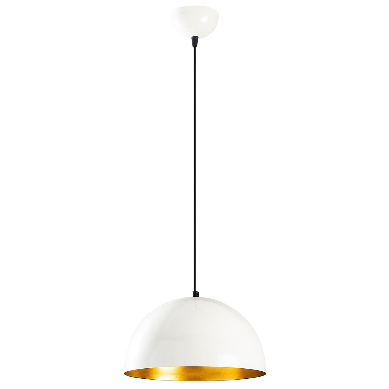 Sheen Suspension Berceste blanche - 30x30x111 cm