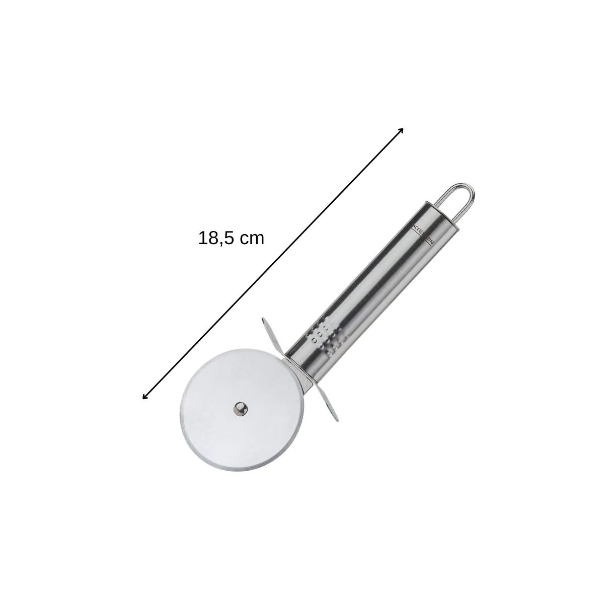 Roulette à pizza en inox 18,5 cm Ovale Limited Edition Fackelmann