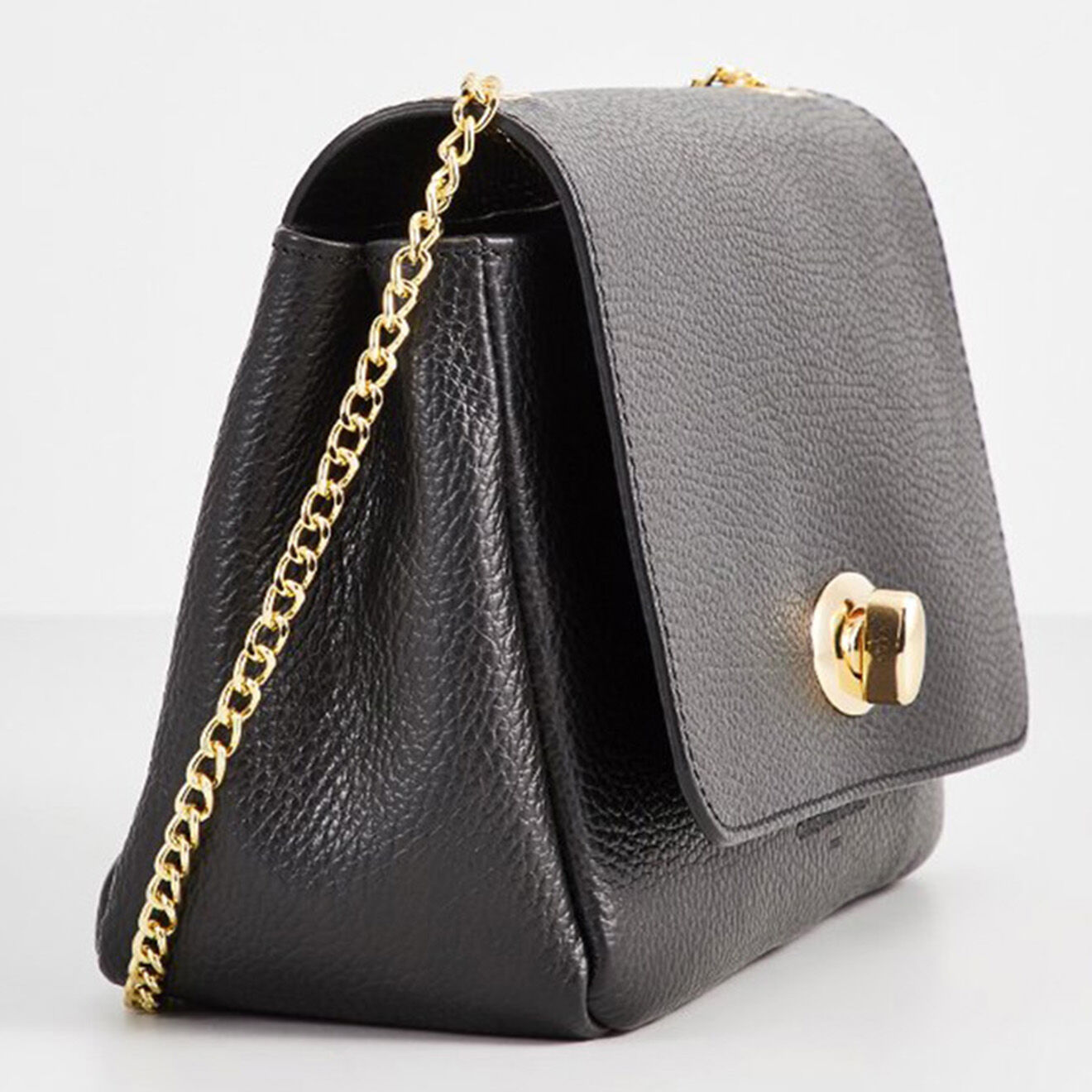 Christian Laurier Sac bandoulière en Cuir Celin  noir - 24x16x10 cm