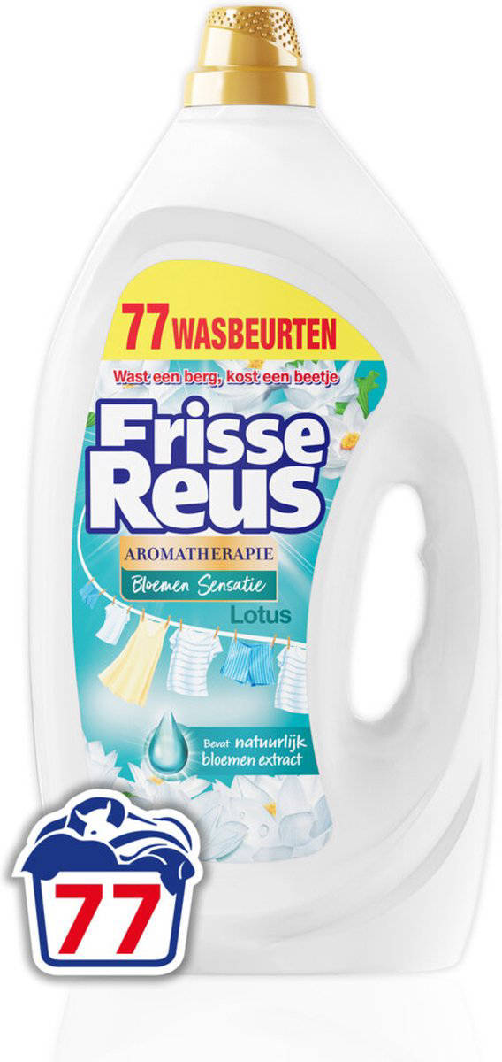Witte Reus Frisse Reus Gel Lotus witte was vloeibaar wasmiddel - 77 wasbeurten