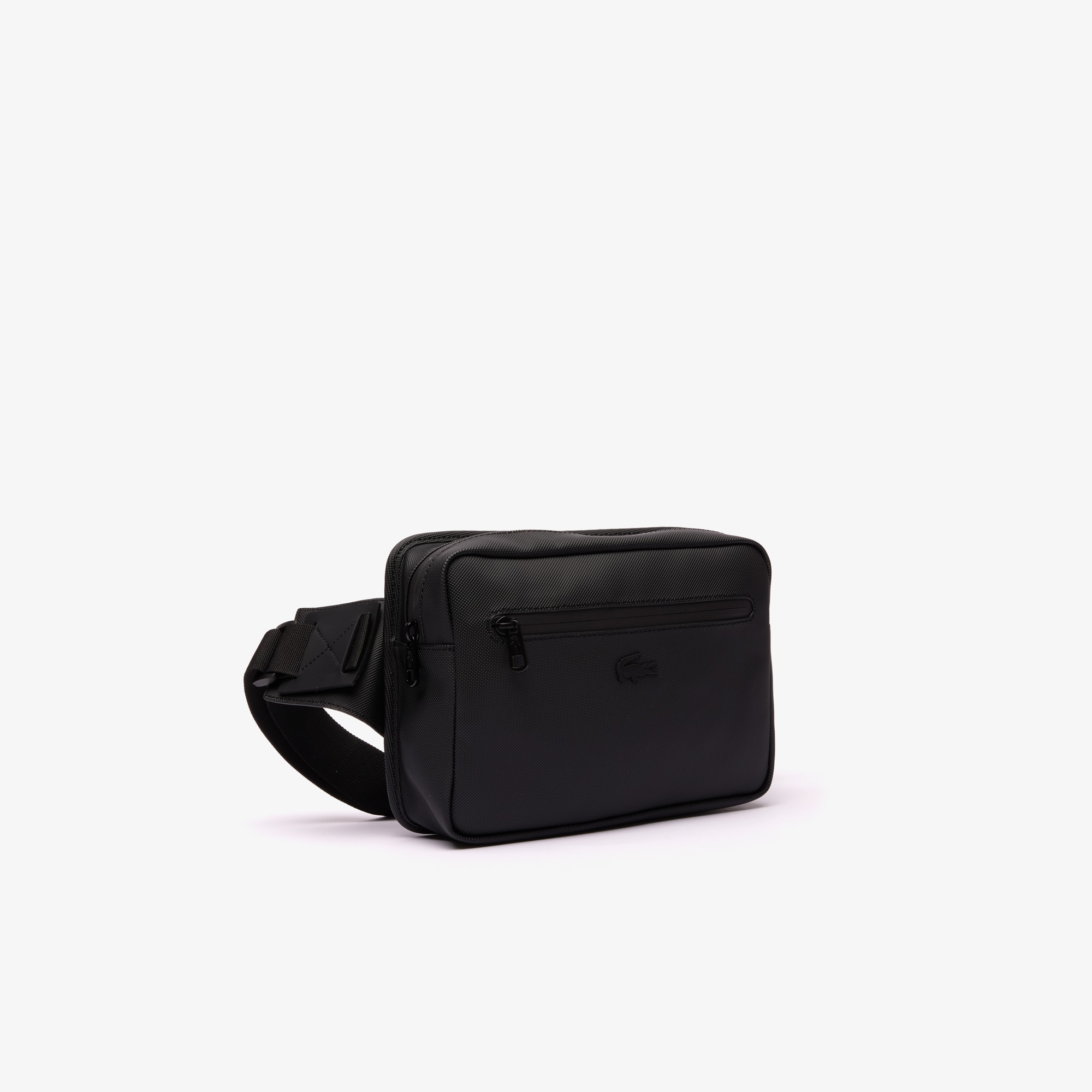 Sacoche près du corps en petit piqué Sacoches & Pochettes - Noir - Lacoste - Homme