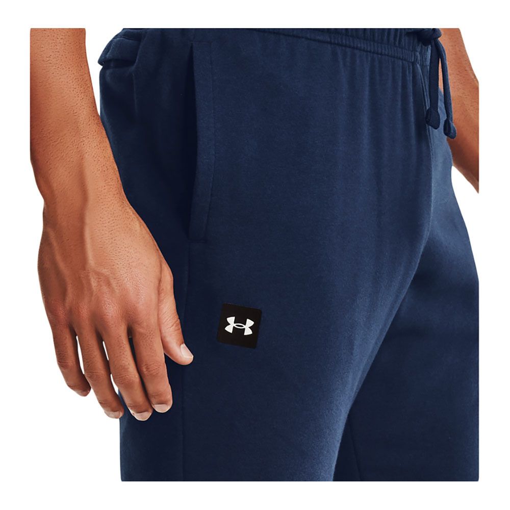 Under Armour RIVAL FLEECE - Jogging Homme marine