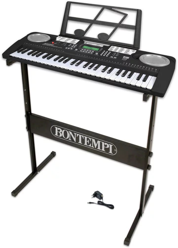 CLAVIER NUMERIQUE 54 TOUCHES  AVEC  PIEDS EN METAL ET ADAPTATEUR PORT USB