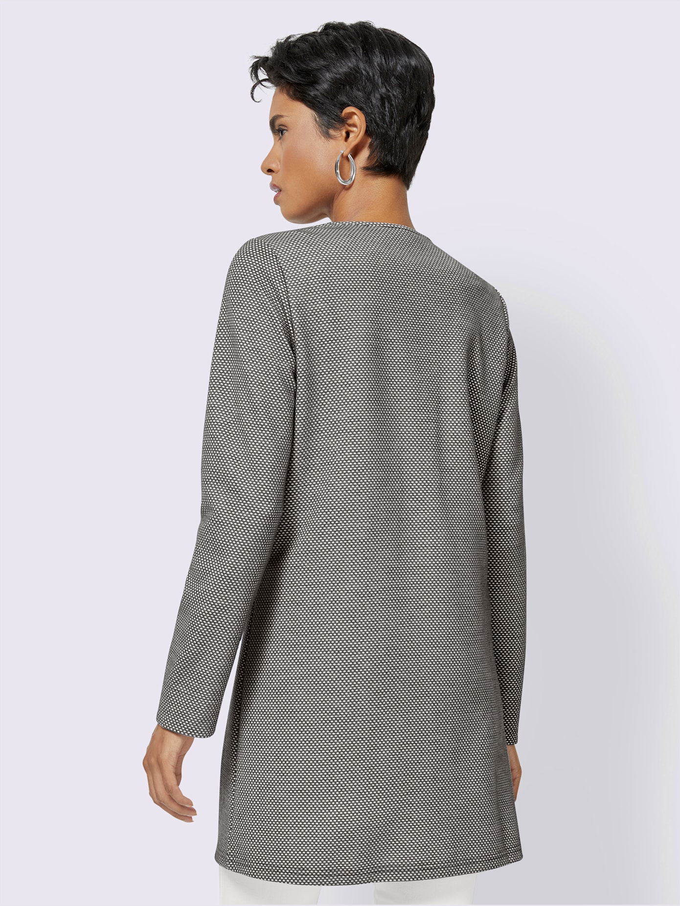 Blazer en jersey qualité jersey extensible, souple et confortable