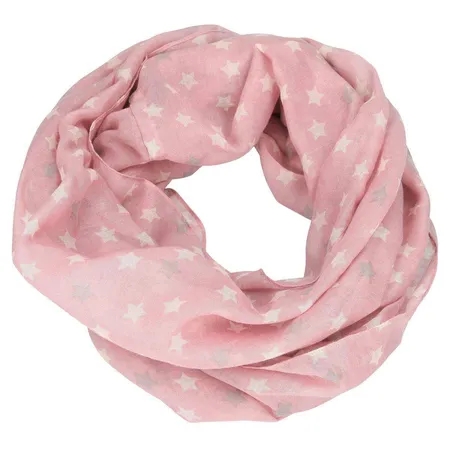 Depesche TOPModel Loopschal Sterne, rosa