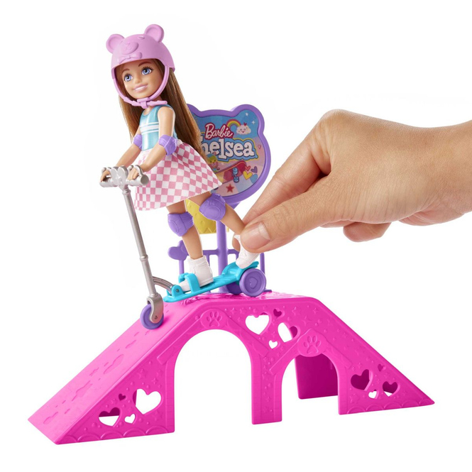 Barbie - Chelsea Skatepark - Spielset
