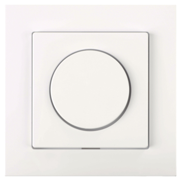 Schneider Merten System-M Centraalplaat Dimmer Actief Wit