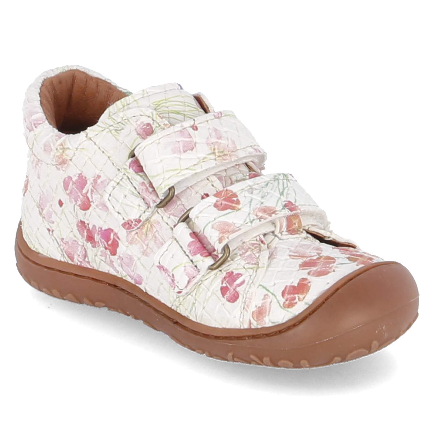 bisgaard Klettschuhe HALE V - flower print white