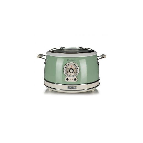 Ariete Máquina de Cozer a Vapor Vintage Verde 00C290404AR0