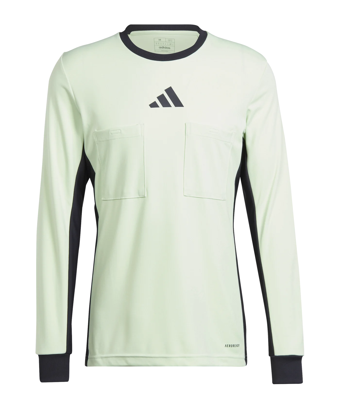adidas Referee 24 Schiedsrichtertrikot langarm Grün
