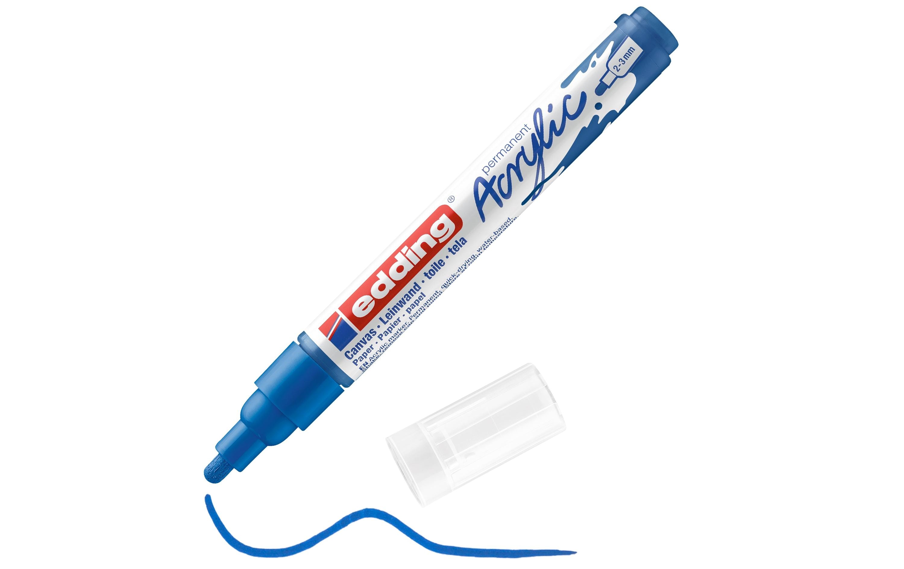 Acrylmarker 5100 Medium, BlauSchnelltrocknende Acrylstifte