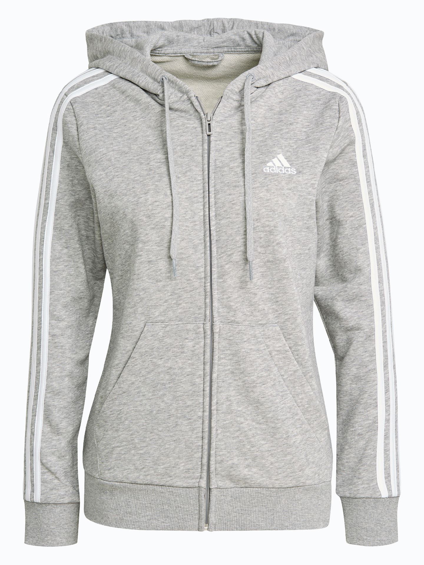 Fleece 3-Stripes Full Zip Hoodie