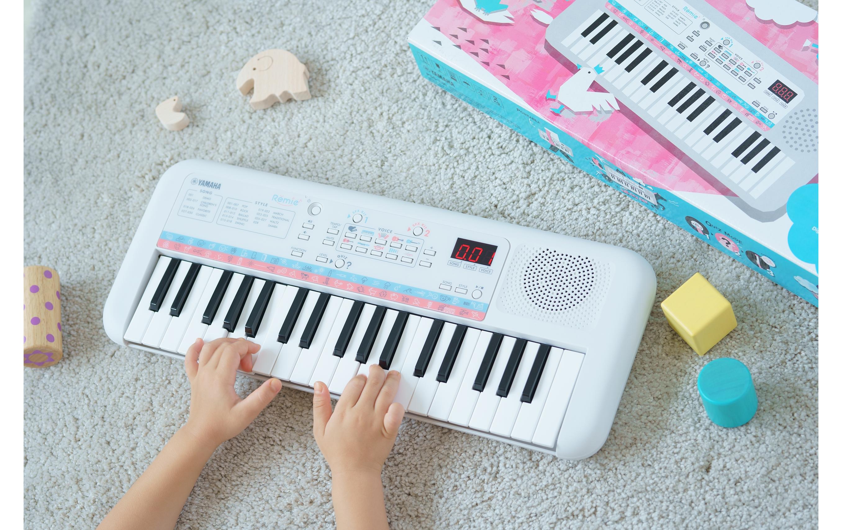 Mini Keyboard Remie PSS-E30Tragbares Keyboard für Kinder zum Einstieg in die Musik
