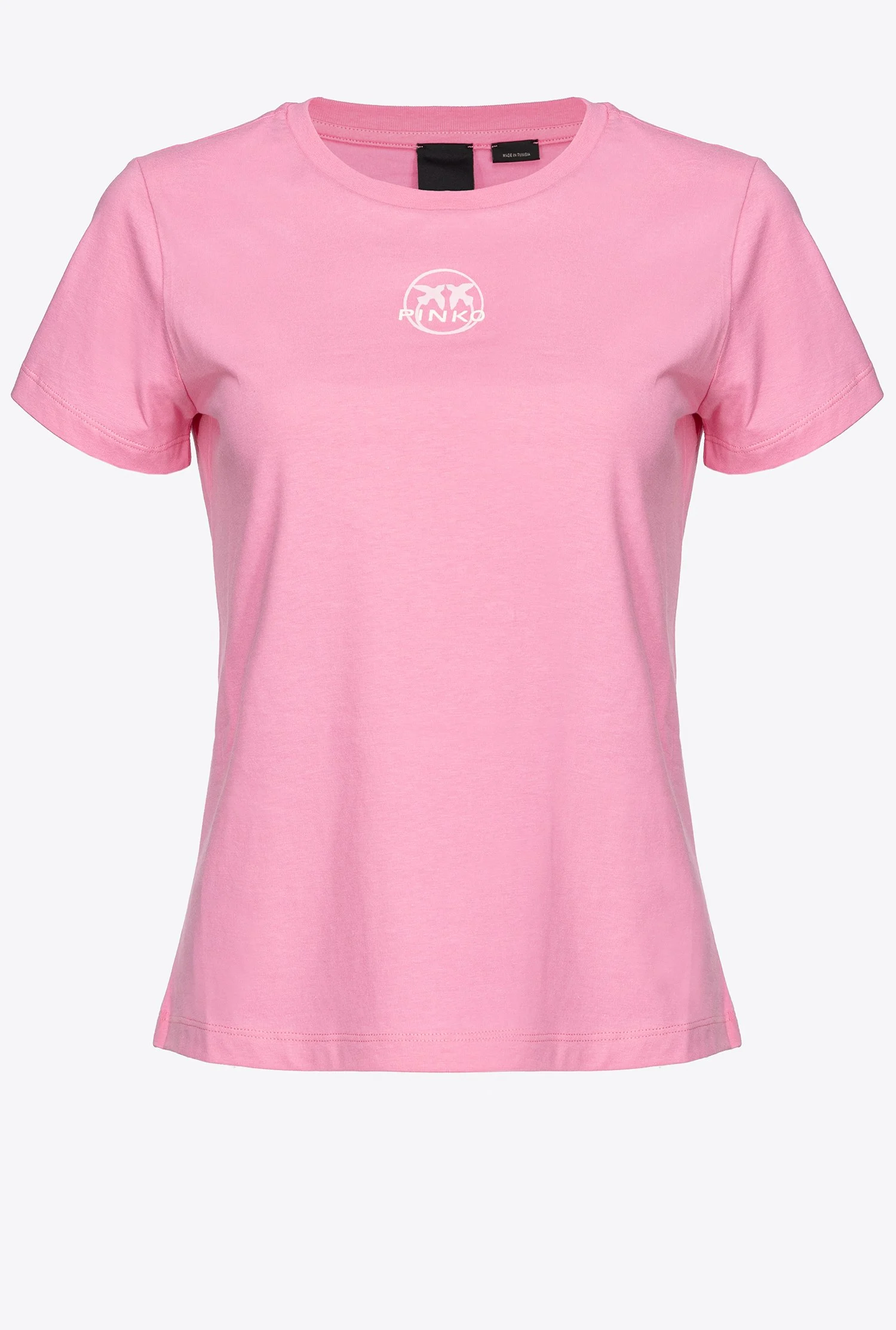 T-shirt à logo imprimé | Rose