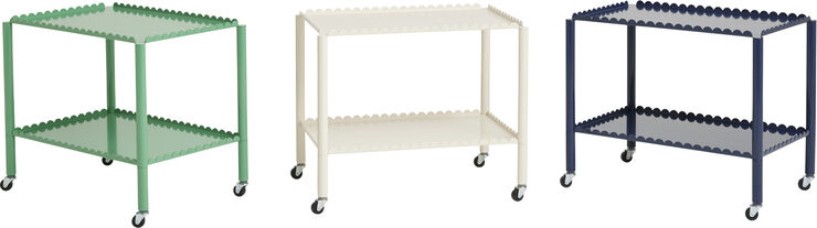 Hay Arcs Trolley Low-Eggshell Eggshell