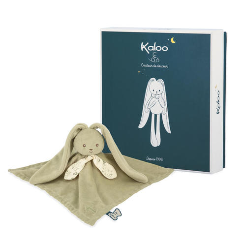 Doudou lapin 30cm Lapinoo - Vert - KALOO