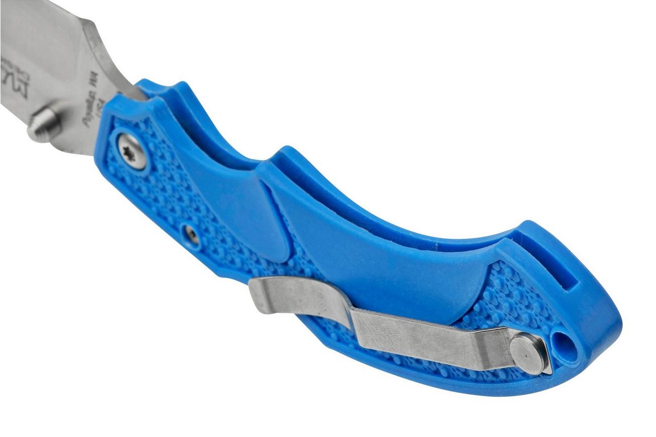 Fox Knives USA Forza Blue Clippoint FKU-AMI-CP BLU zakmes, Mike Vellekamp design