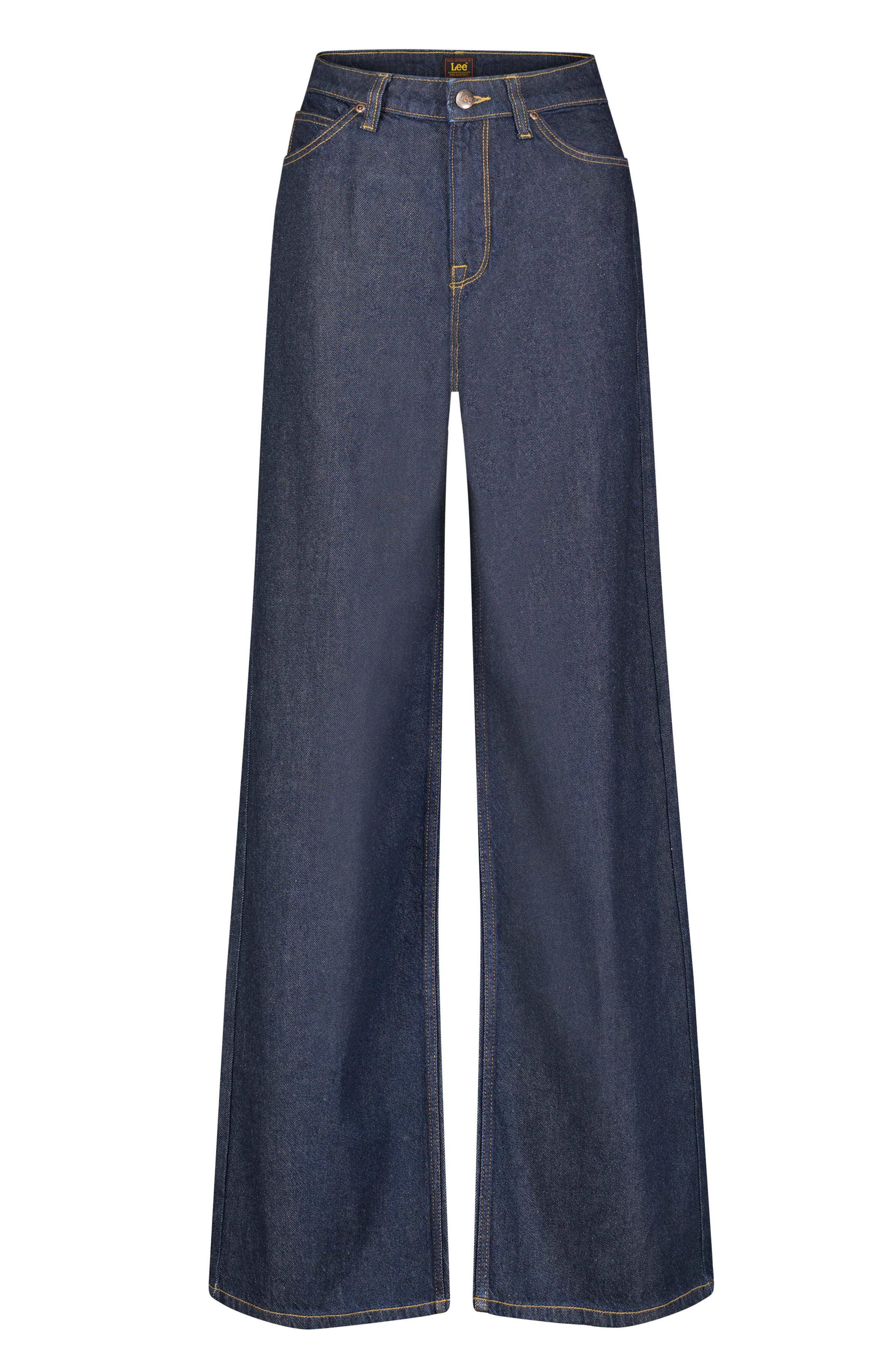 Lee  Stella A Line wide leg jeans - Dark Beat