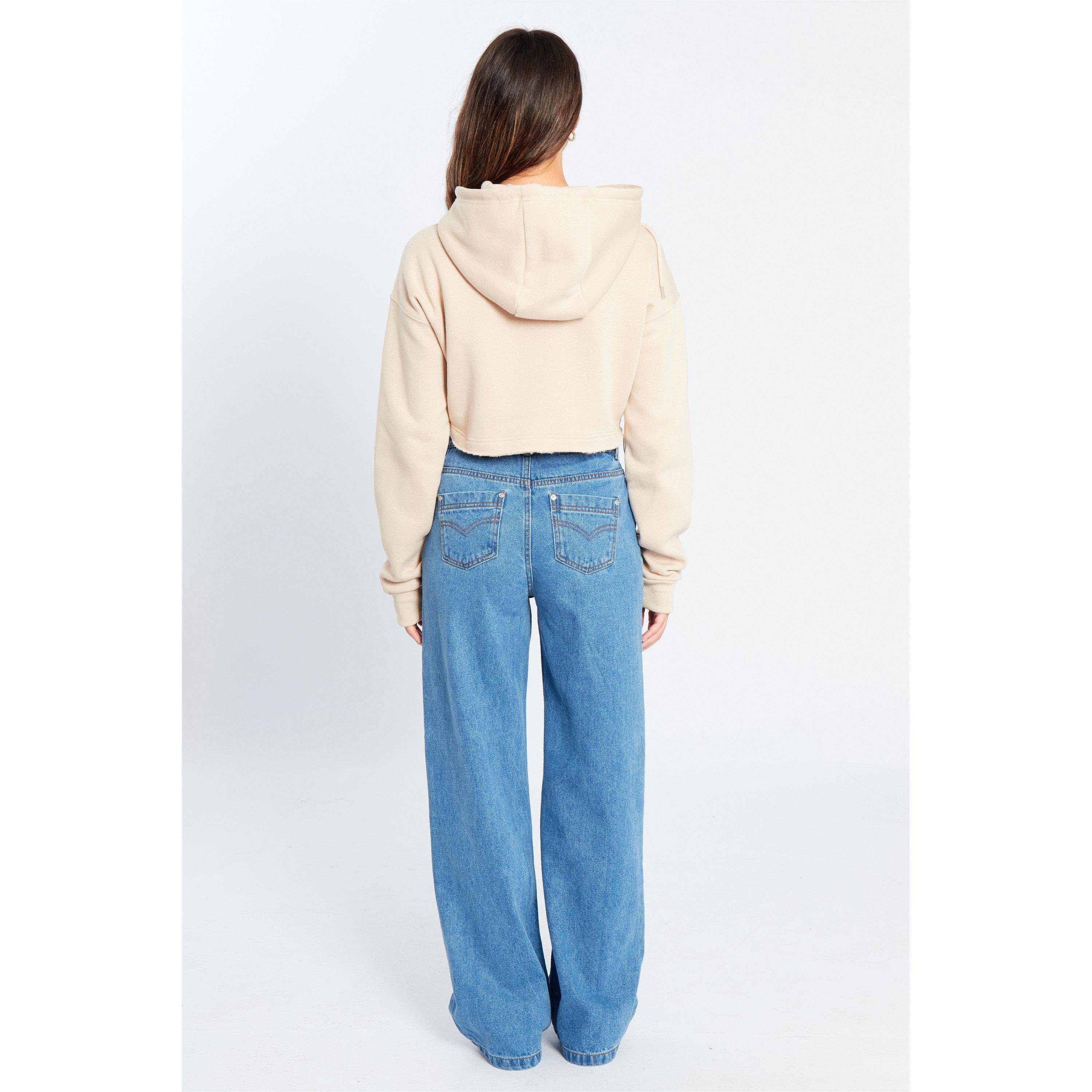 Be You Crop Hoodie Ld