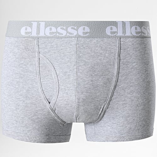 Lot De 3 Boxers Hali Noir Gris Chiné Bleu Marine
