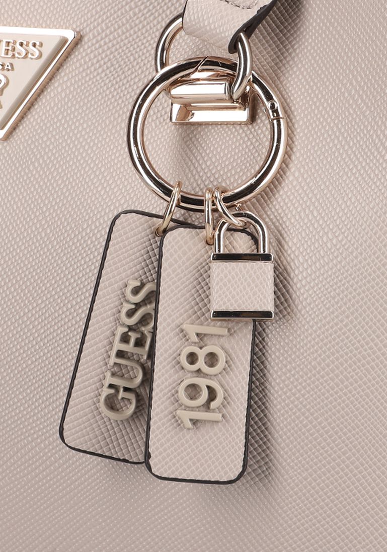GUESS taupe guess handtas noelle girlfriend satchel
