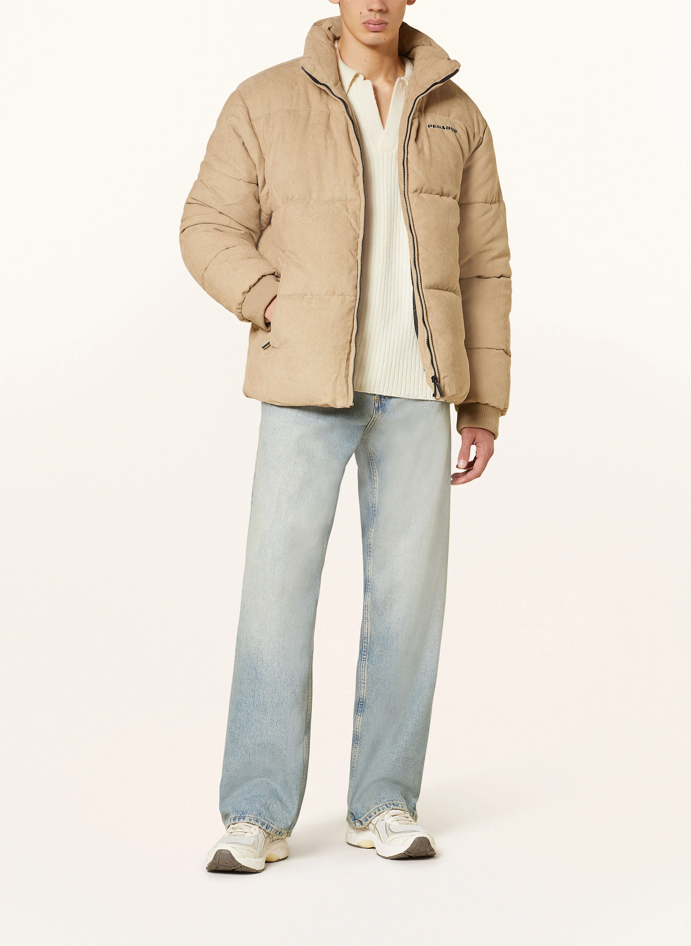 PEGADOR Steppjacke SOLIN aus Cord