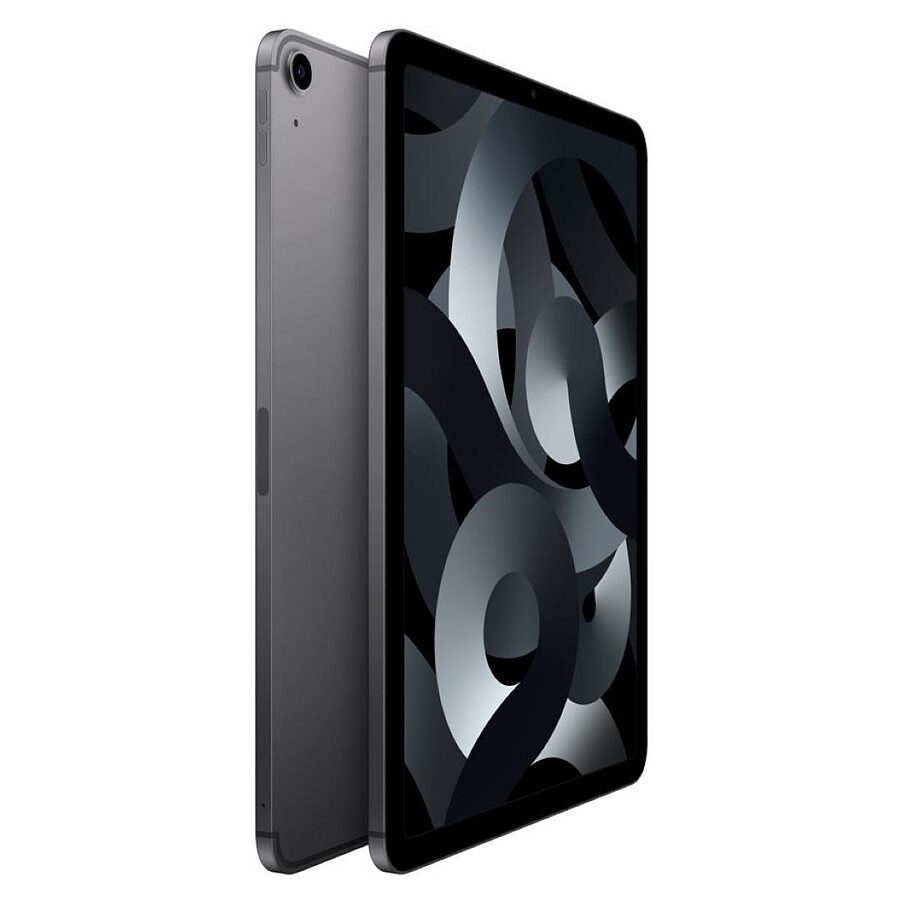 Apple iPad Air 2022 10,9 pouces Wi-Fi + Cellular - 64 Go - Gris sidéral (5 ème génération)