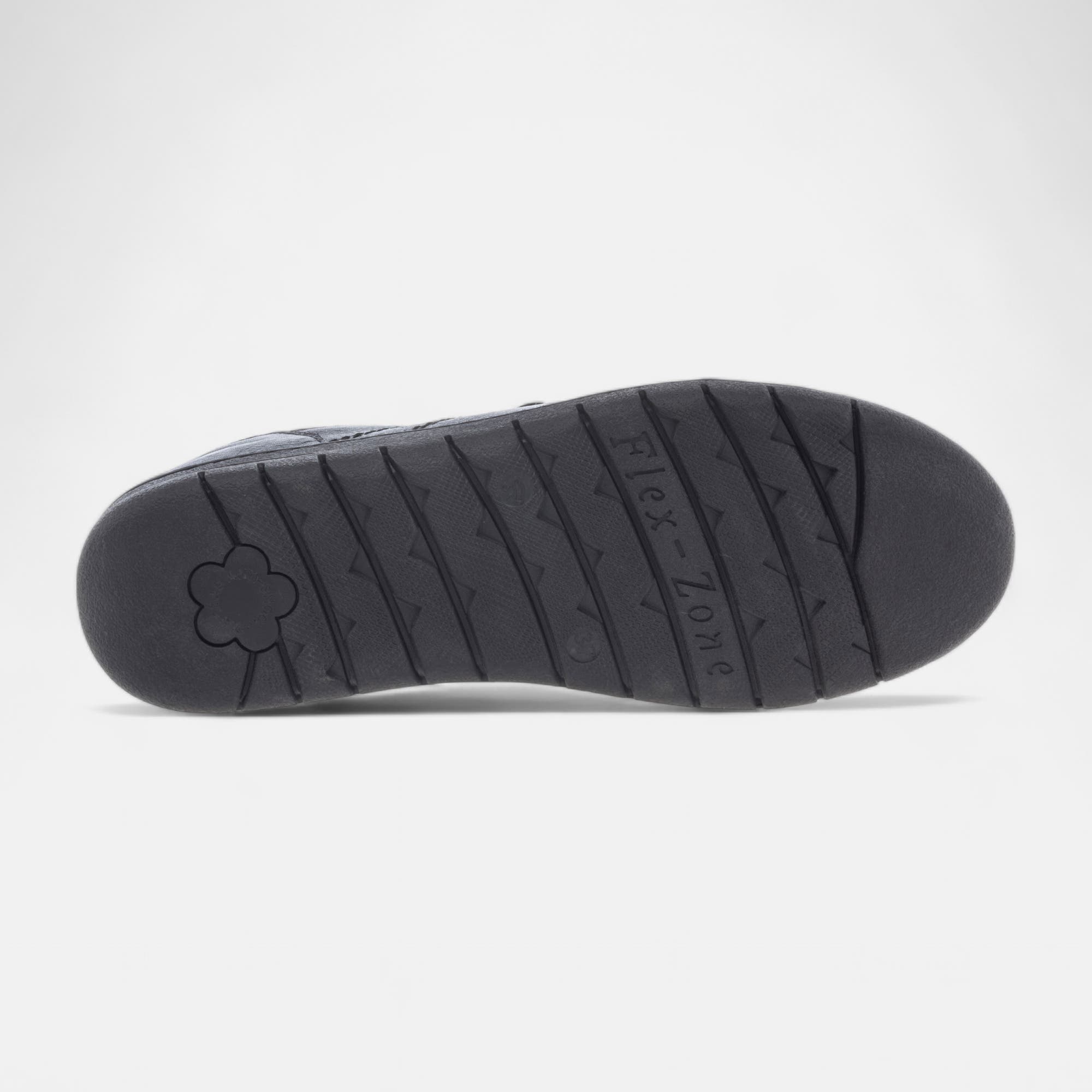 Baskets basses Femme en cuir noir