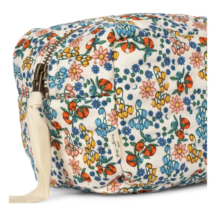 Konges Sløjd Trousse de toilette en coton bio Bibi Fleur